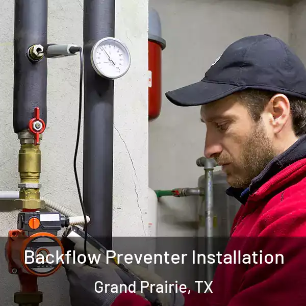  Backflow Preventer Installation Grand Prairie, TX